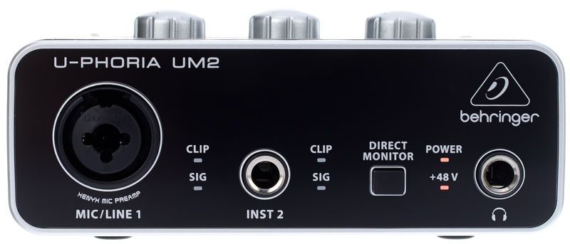 USB аудиоинтерфейс Behringer UM2