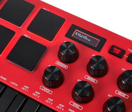 MIDI-клавиатура Akai MPK Mini MK3 Red