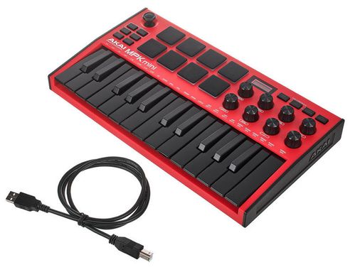 MIDI-клавіатура Akai MPK Mini MK3 Red