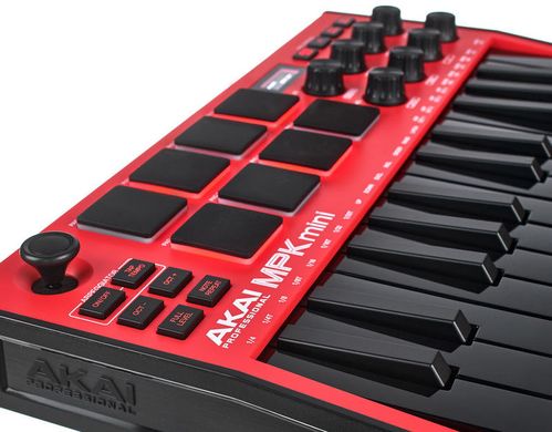 MIDI-клавіатура Akai MPK Mini MK3 Red