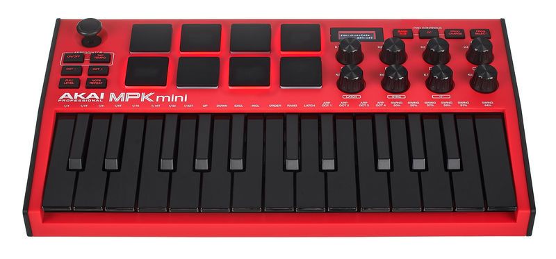 MIDI-клавиатура Akai MPK Mini MK3 Red