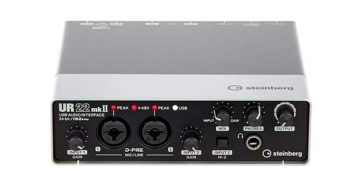 USB аудиоинтерфейс Steinberg UR22 mkII