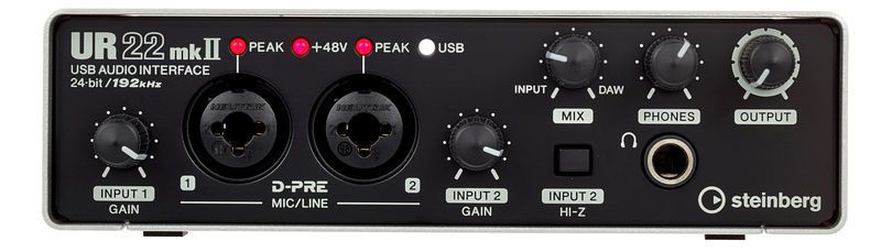 USB аудиоинтерфейс Steinberg UR22 mkII