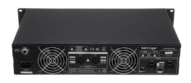 Усилитель мощности Behringer NX6000