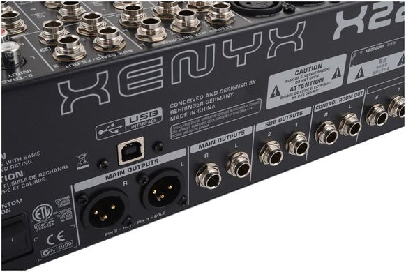 Мікшерний пульт Behringer Xenyx X2222USB