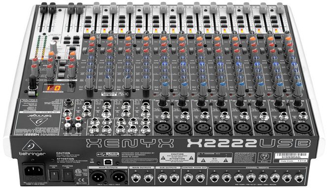 Микшерный пульт Behringer Xenyx X2222USB