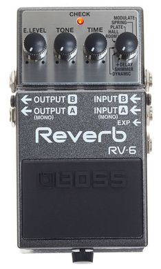 Гитарная педаль BOSS RV6