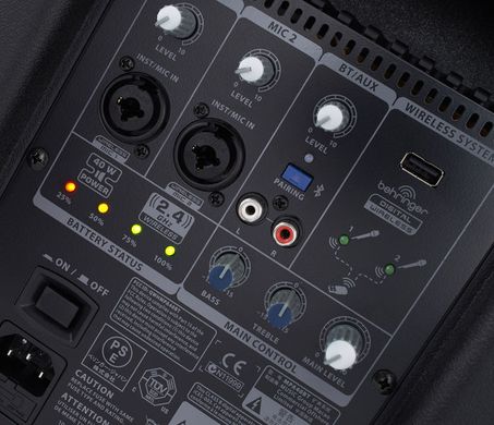 Мобільна акустична система Behringer Europort MPA40BT