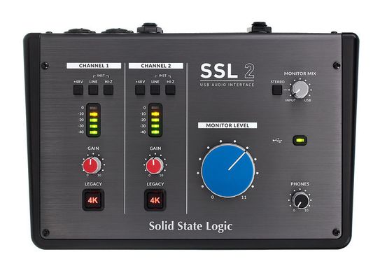 USB аудиоинтерфейс Solid state Logic SSL 2